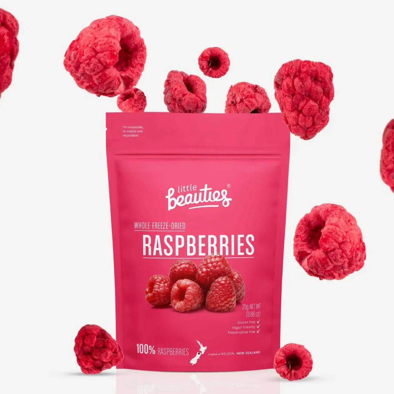 Little Beauties Dried Raspberries
