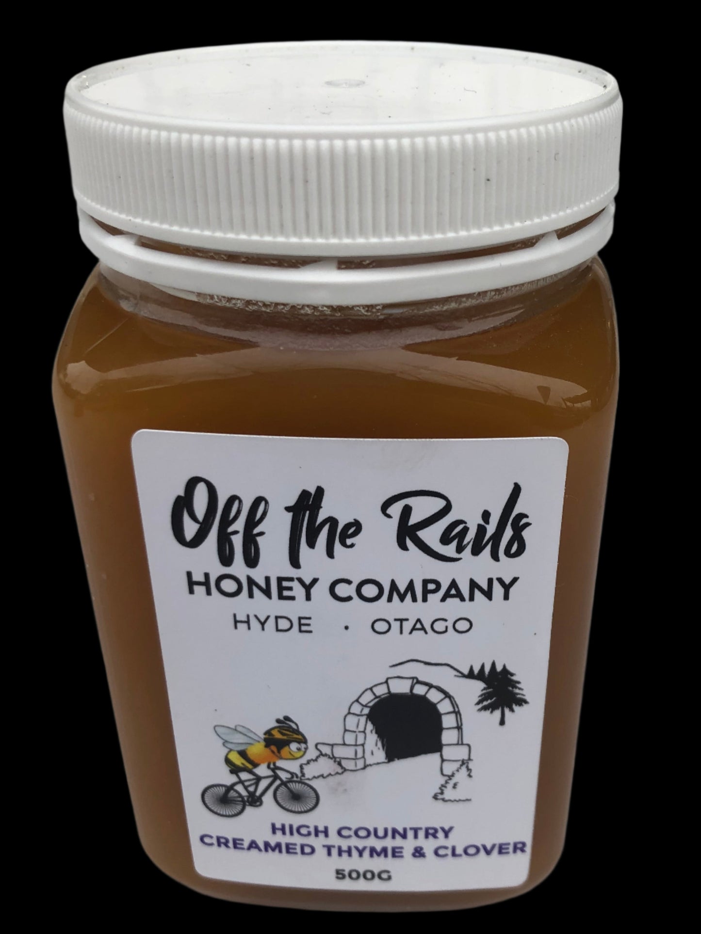 Off the Rails High Country Creamed Clover & Thyme Honey 500g