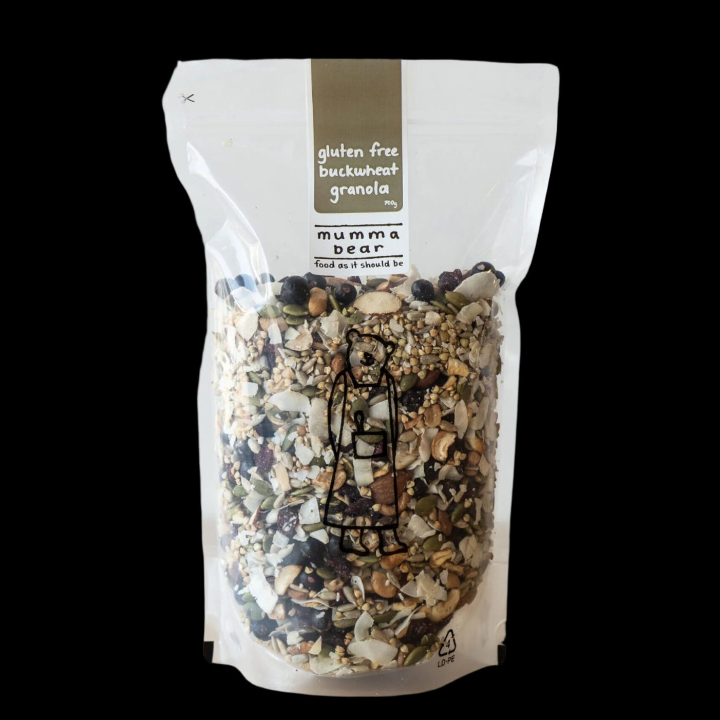 Mumma Bear Gluten Free Buckwheat Granola
