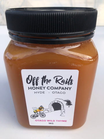 Off the Rails Otago Wild Thyme Honey 1kg