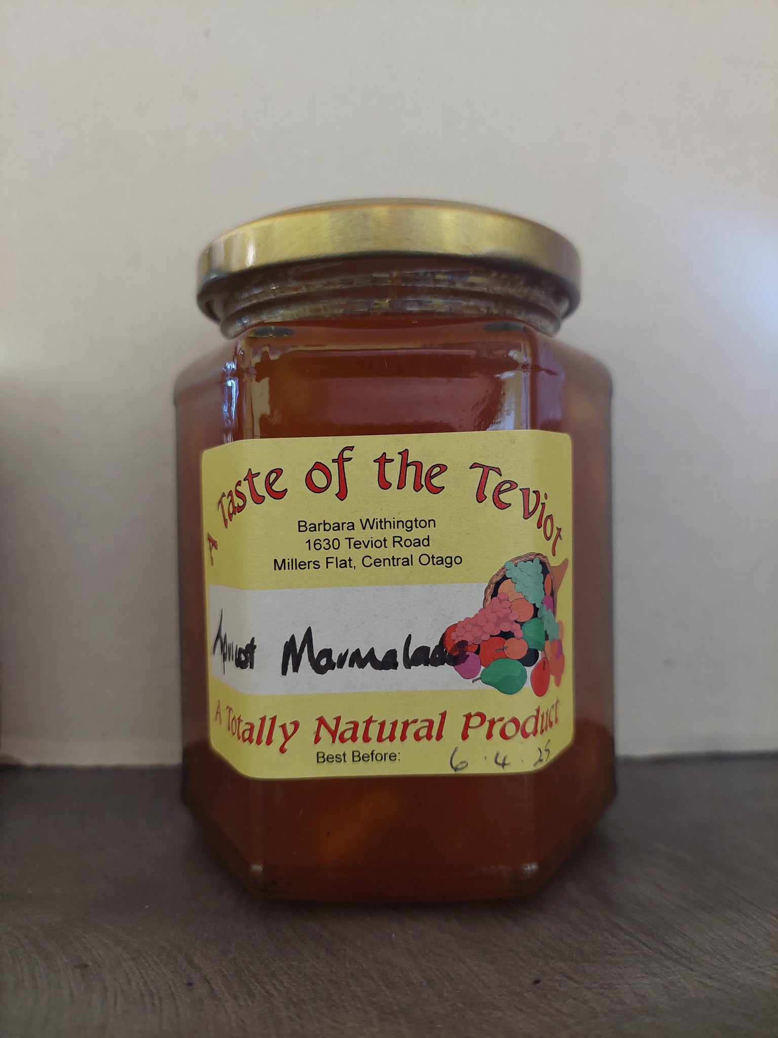 A Taste of Teviot Apricot Marmalade