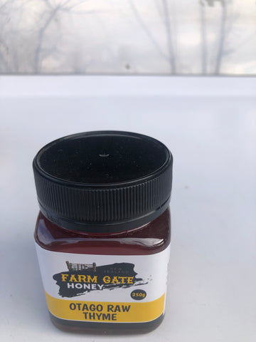 Farm Gate Raw Otago Thyme Honey 250g