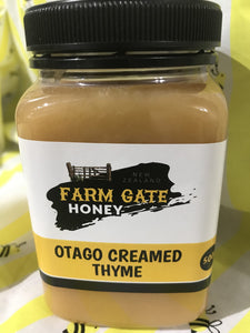 Farm Gate Otago Creamed Thyme Honey