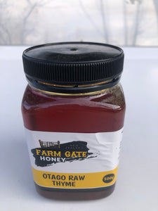 Farm Gate Otago Raw Thyme Honey 500g