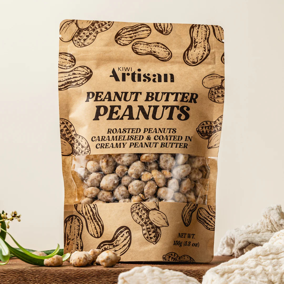 Kiwi Artisan Peanut Butter Peanuts