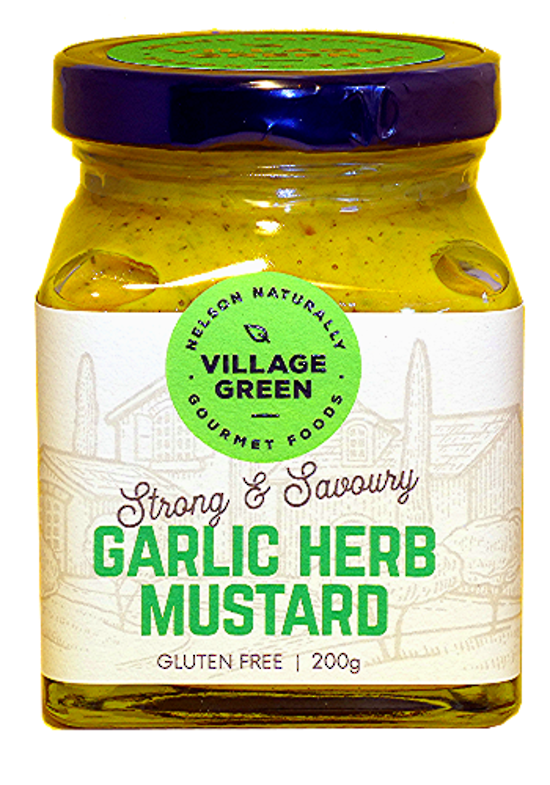 Nelson Naturally Garlic Herb Mustard