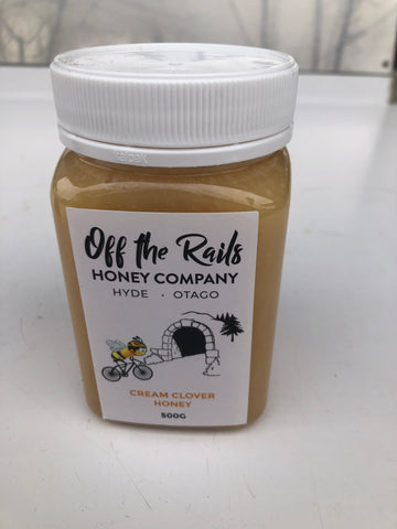 Off the Rails Cream Clover Honey 500g