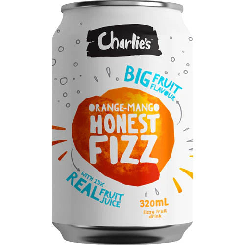 Charlie's Honest Fizz Orange-Mango - 320mL