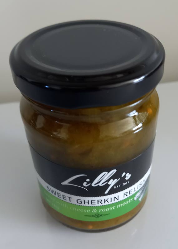 Lilly's Sweet Gherkin Relish